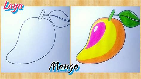 How to draw 3d mango tree step by step very easy drawing.this tutorial is very easy for kids.click subscribe to watching more videos, don't forget to. How to draw a mango fruit video - comment Dessiner mangue ...