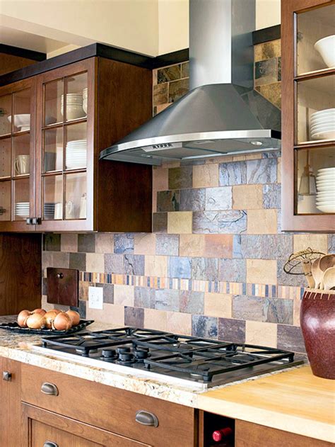 Beautiful cedar glazed porcelain tile. 30 ideas for kitchen design back wall tiles, glass or ...