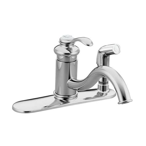 Kohler k 13963 9 elate pullout kitchen sink faucet with via unique kohler pull out kitchen faucet 50 photos htsreccom via htsrec.com. Kohler Fairfax Single-Control Kitchen S... | ProductFrom.com