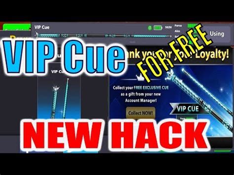 Customize your cue and table! How to Hack 8 Ball Pool ! Free VIP Cue أخطر ثغرة في لعبة ...