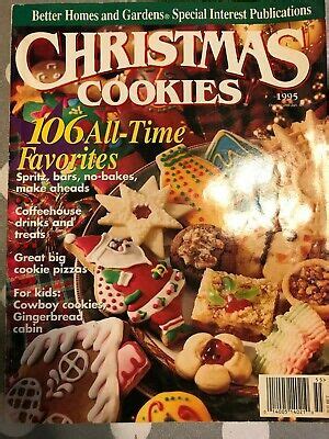 Cookies are part of the christmas fun; Better Homes and Gardens - Christmas Cookies - 106 All-Time Favorites Recipe Mag 14005140210 | eBay