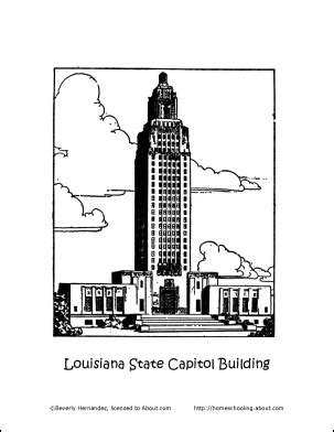 Long, the new state capitol is now a symbol of pride and history for louisiana. Learn About Louisiana With Free Printables! | Louisiana ...