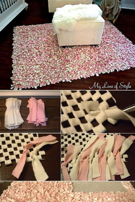 Paso a paso para hacer tu propia lámpara casera fácil y original. Ideas de Alfombras DIY para Hacer Paso a Paso | Tapetes diy, Tapetes artesanais e Diy fácil