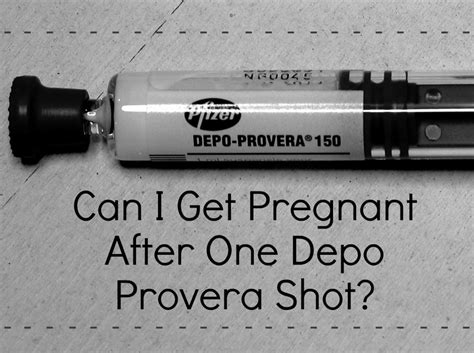 May 04, 2018 · yes, about 70% or women will conceive within 12 months after the last injection even if normal menses has not returned. How long after missing depo shot can i get pregnant ...