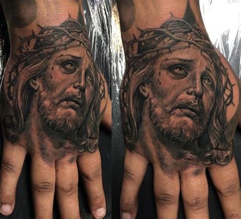 Tattoo sleeves or sleeve tattoos generally consist of multiple tat symbols that have a similar motif. 20 Jesus Hand Tattoo Designs For Men - Christ Ink Ideas in ...