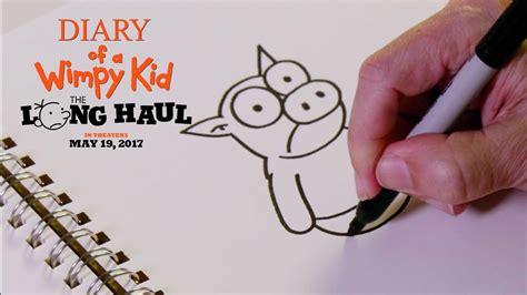 Painted free hand with food color. Future PreviewsDiary of a Wimpy Kid: The Long Haul | How ...