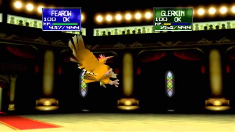 Get a nidorino, evolve it with a moon stone, then make it learn horn drill. Pokemon Stadium - Fearow's Horn Drill Move - YouTube