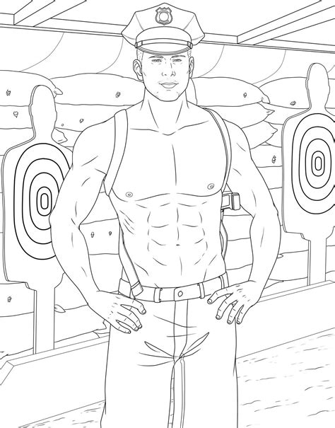 21 new coloring pages fall guys: Men in Uniform Adult Coloring Book | Book by M. G. Anthony ...