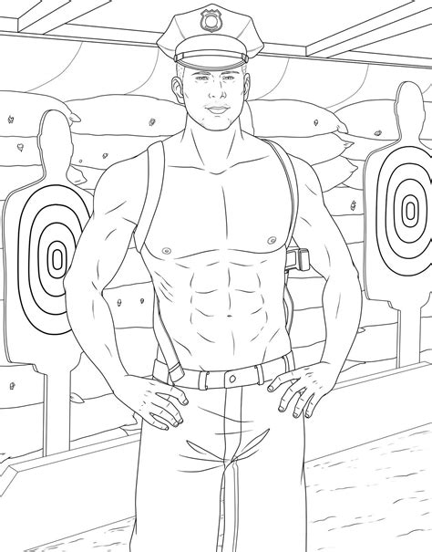 21 new coloring pages fall guys: Men in Uniform Adult Coloring Book | Book by M. G. Anthony ...