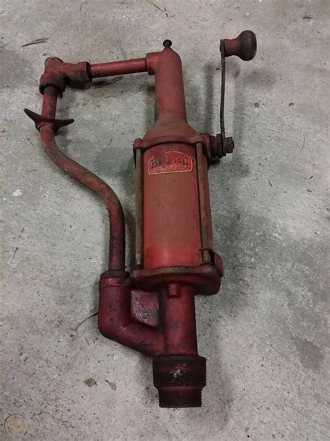 Free delivery and returns on ebay plus items for plus members. ANTIQUE Bennett Hand Crank Barrel Pump 505 H 301 ...