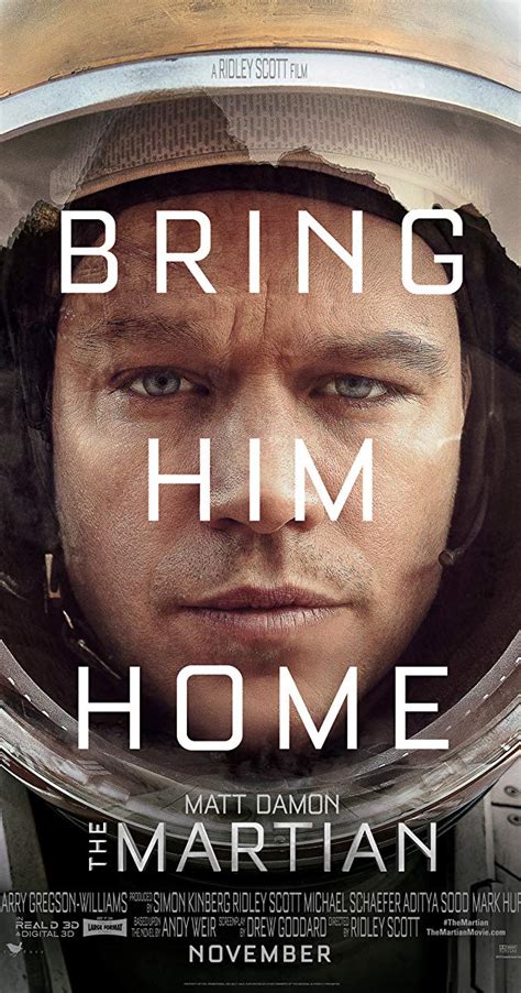 Check spelling or type a new query. Pictures & Photos from The Martian (2015) - IMDb