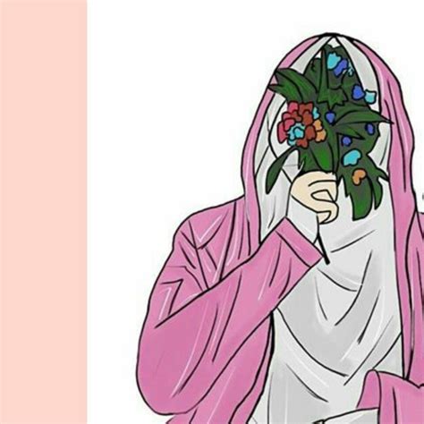 +164 Gambar Kartun Muslimah Yang Sedang Galau | Plazzzza