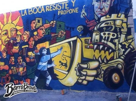 Boca juniors has also won 33 primera división championships, and 12 domestic cups. Murales - Graffitis Recientes - La 12 - Boca Juniors