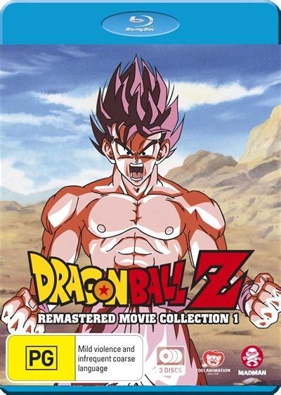 Dragonball z remastered movies + specials hd. Dragon Ball Z: Remastered Movie Collection 1 (uncut) | Blu-ray | Buy Now | at Mighty Ape Australia