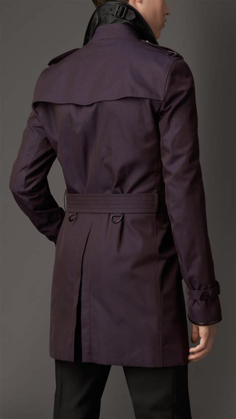 Wool Cashmere Detail Gabardine Trench Coat | Trench coat, Trench coat men, Burberry trench coat