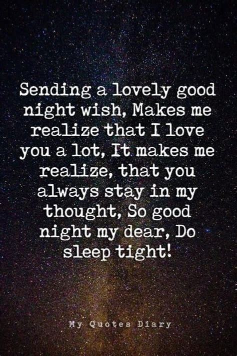 Wish you a lovely night. Best Good Night Message For Him to Make Him Smile ...