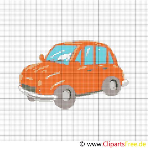 Einfach stickmuster kostenlos runterladen und ausdrucken. Stickvorlagen Kreuzstich kostenlos Kfz, Auto, PKW