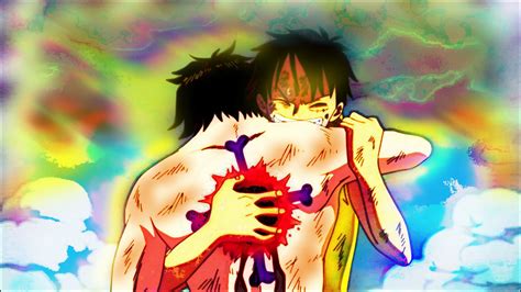 Looking for the best wallpapers? Desktop Wallpaper Ace, Luffy, One Piece, Anime, Brothers ...