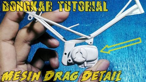 Mengubah barang bekas menjadi sepeda motor lawas oleh bambang. cara membuat mesin miniatur motor drag - YouTube