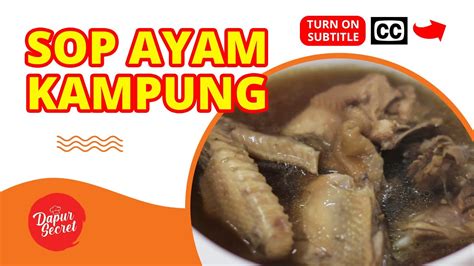 Mereka dibiarkan berkeliaran bebas dan umumnya berteduh di bawah kanopi saja. Free Range Chicken Soup - Sop Jahe Ayam Kampung (Resep ...