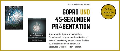 Sehen wir uns nun beispiele mit zahlen und einheiten. Step 13 - GoPro und 45 Sekunden Präsentation - Joachim Lembcke