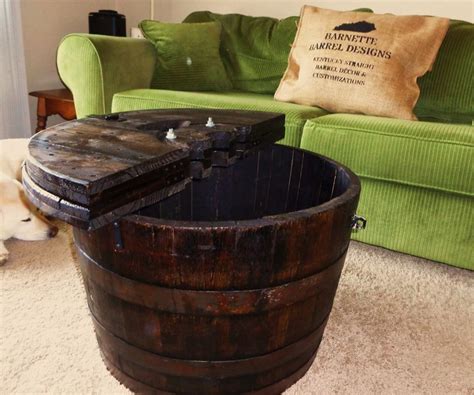 Shelf is 1/2 inch glass. Pin by Kyle Barnette on For the Home | Barrel coffee table ...