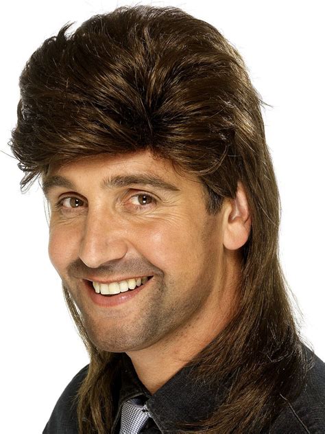 80s and 90s hairstyles men. Mullet, bro. Still classic. | Mullet wig, Mens mullet ...