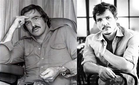 Pedro pascal he/him‏подлинная учетная запись @pedropascal1 15 ч15 часов назад. Young Burt Reynolds looks similar to Pedro Pascal ...