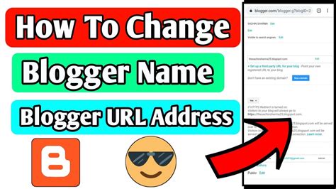 However you may create custom url's by using a url shortener. How to Change Blogger Name and URL Address - Blogger Title ...