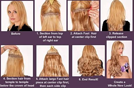 Transform your hair into thick, full bodied, beautiful locks in. Clip In Hair Extensions