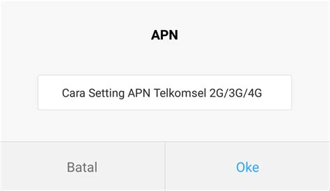 Berikut cara setting mode jaringan pada semua android oppo 4g/3g/2g (auto). Cara Setting APN Telkomsel 2G/3G/4G di Android