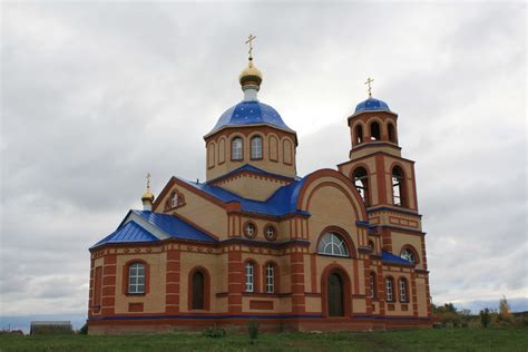 Церковь казанской иконы божией матери. Ромоданово|Церковь Казанской иконы Божией Матери, фотография.