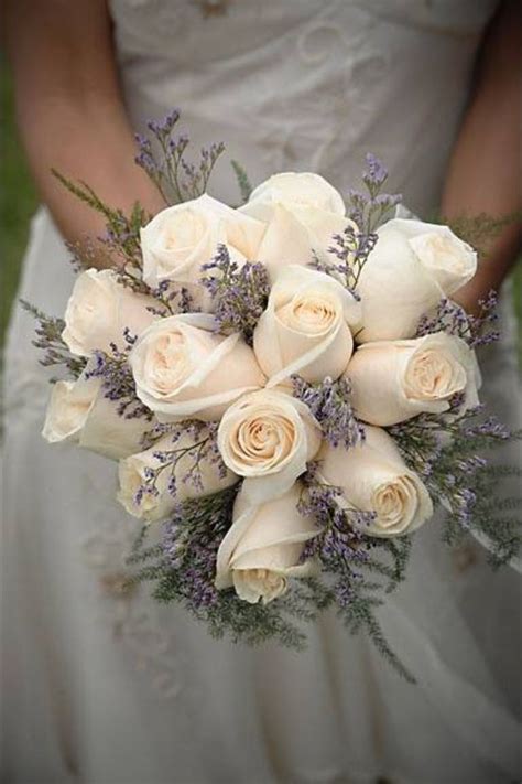 Check spelling or type a new query. Simple, white rose bouquet with fall colors | Wedding ...