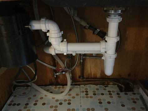 As noted, my garbage disposal drains slowly. Dual sink with garbage disposal draining issue | Terry ...