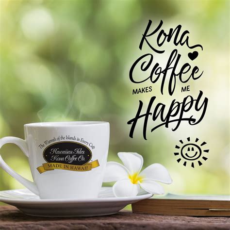 An april 2020 suit filed against hawaiian isles kona coffee company brought on behalf of consumers alleged that testing of the products showed they did not originate from kona. Kona Coffee Makes Me Happy! - Kona Coffee, Hand Lettering ...