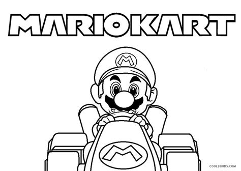 Top 20 free printable super mario coloring pages line Free Printable Mario Kart Coloring Pages For Kids ...