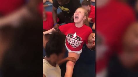 We will hold you to your word. VIDEO: Disturbing Moment Cheerleader Is Held Down Forced ...