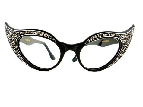 Vintage eyeglasses white cat eye glasses vintage cat eyeglasses, vintage cateyetop rated seller. Vintage Eyeglasses Frames Eyewear Sunglasses 50S: VINTAGE ...