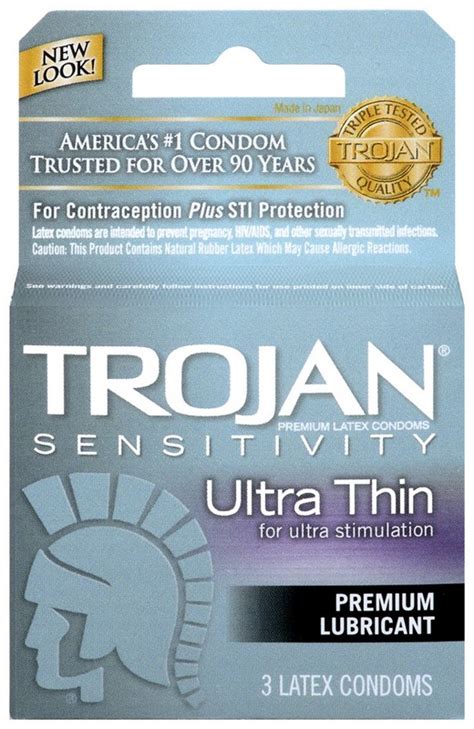 Trojan bareskin compared to trojan ultra thin, trojan bareskin is a little bit pricier. Trojan Ultra Thin 3 Pack