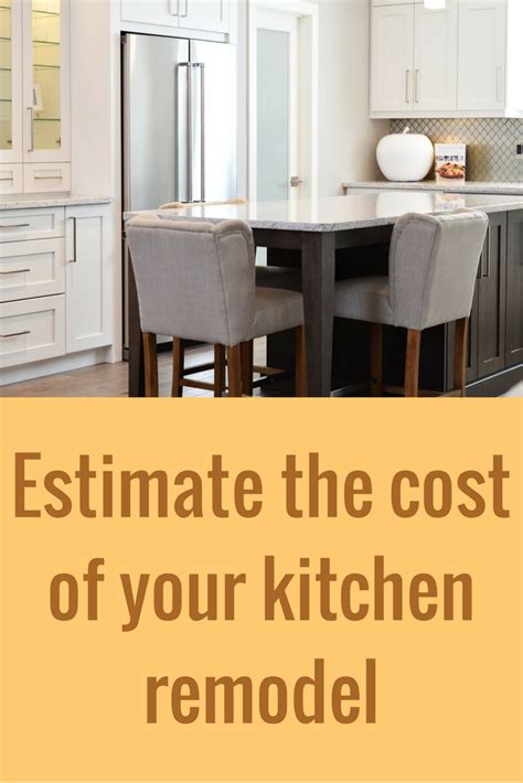 3 cost of labor to remodel a kitchen divided into three separate categories. Estimate the cost of your kitchen remodeling | Kitchen ...