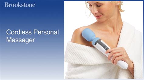 Cordless Personal Massager - YouTube