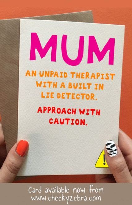 Additionally, tell her that you love her, don't shy away from showering kisses on her and spending time with her. 36 Ideas Funny Love For Her Hilarious Mom | Birthday cards ...
