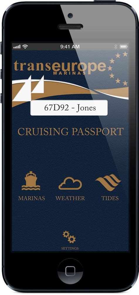 Park north myrtle beach now offers the ability to park by cell, by downloading the passport app. Cruising Passport with Blue Leather and Passport code ...