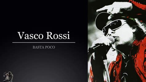 Nonstop lagu rohani poco poco 2020. Basta poco - Vasco Rossi base karaoke