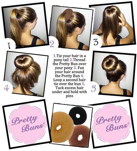 How to make a high bun with short hair? Easy way to make a hair bun! | Donut bun hairstyles, Bun ...