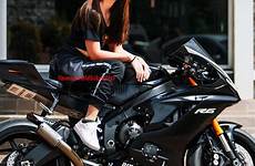 bike yamaha beautiful r6 girls asian girl bikes model pit start