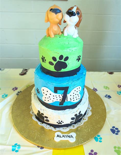 If you live in tokyo, you might want to consider ordering he/she a doggie 2nd birthday parties. Alayna's dog cake for her 7th birthday | Cake, Birthday cake, 7th birthday