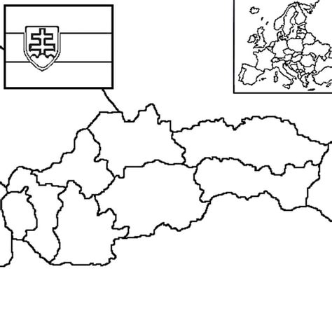 Voyage slovaquie découvrez 3 voyages d'aventure en slovaquie et partez avec terres d'aventure. Coloriage carte Slovaquie en Ligne Gratuit à imprimer