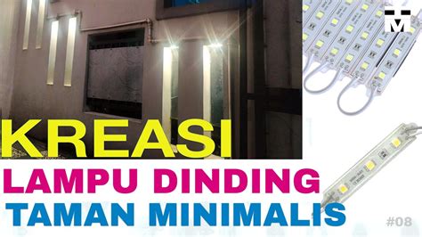 Bagaimana cara bermain lighting untuk rumah minimalis arsitag. Membuat kreasi lampu dinding pagar taman minimalis | Ide ...