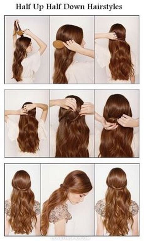 I'll do the fundamental haircut when wet, but always refine the hair after the finish. Easy do it yourself hairstyles for long hair